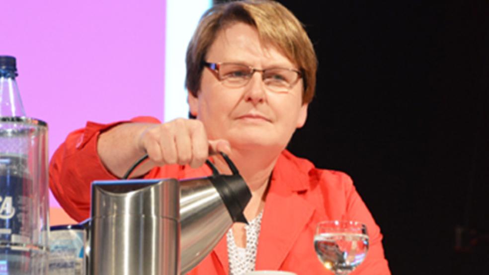 Seit 2010 SPD-Bezirksvorsitzende: Johanne Modder. © Foto: Dirks