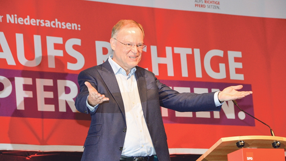 Sieht keine Alternative zur Großen Koalition in Niedersachsen: Ministerpräsident Stephan Weil. © Foto: Dirks
