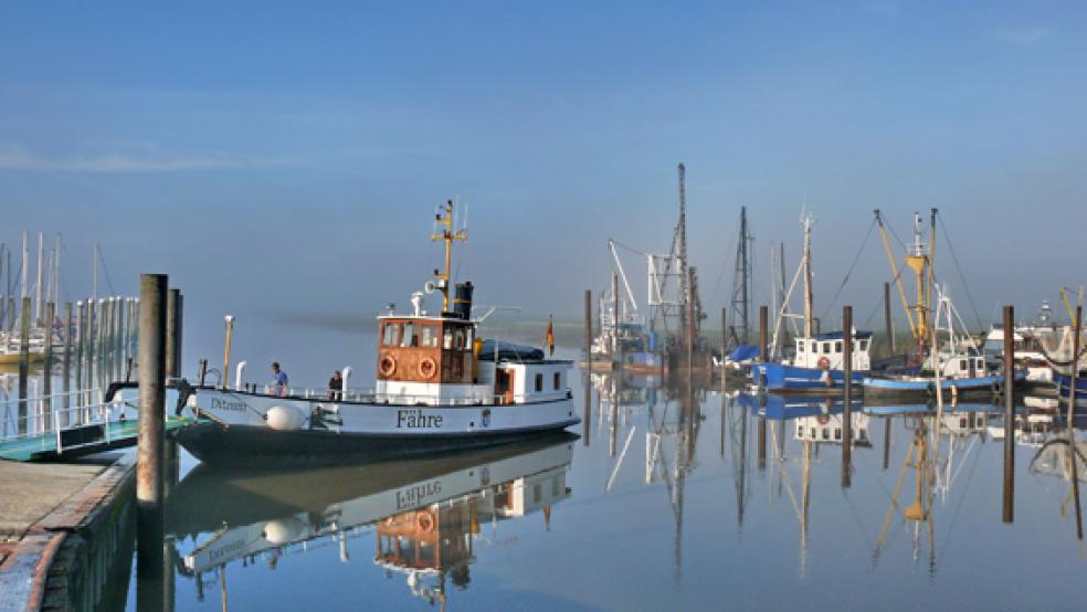 Die Emsfähre Ditzum-Petkum fährt ab Montag, den 6. November, nach dem Winterfahrplan.  © Foto: Landkreis Leer