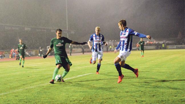 1700 Fans sehen Werder-Remis in Aurich