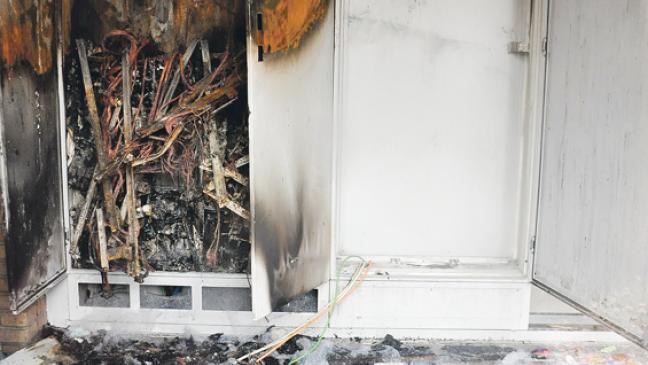 Technischer Defekt löste Feuer aus