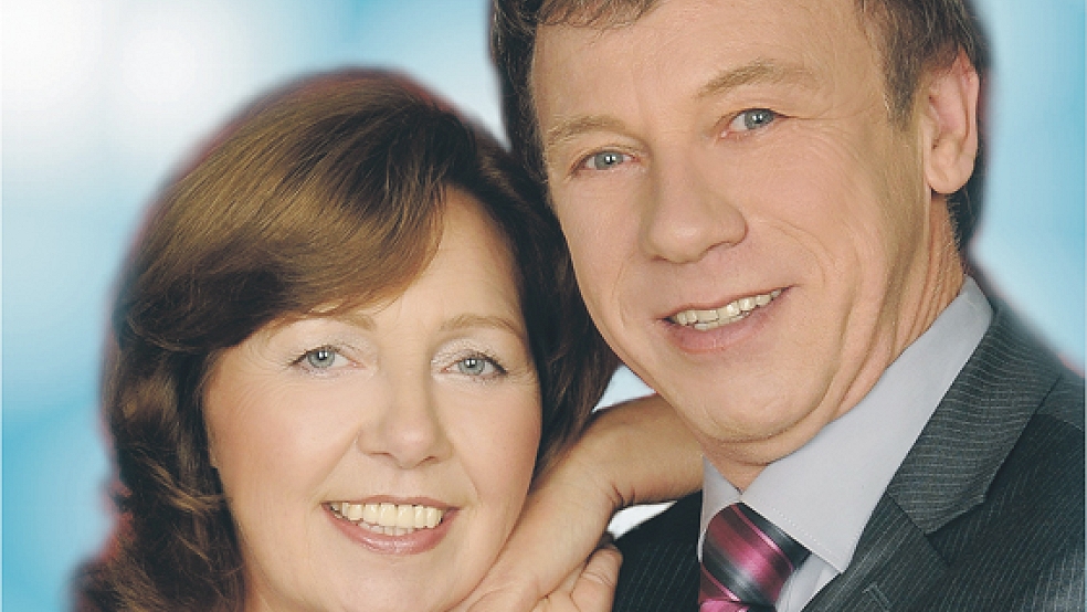 Duo seit 1986: »Jenny & Jonny«. Am 13. Dezember treten sie in der Möhlenwarfer Kirche auf. © Foto: privat