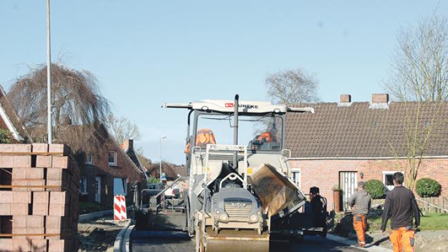 Möhlenweg hat eine neue Asphaltdecke