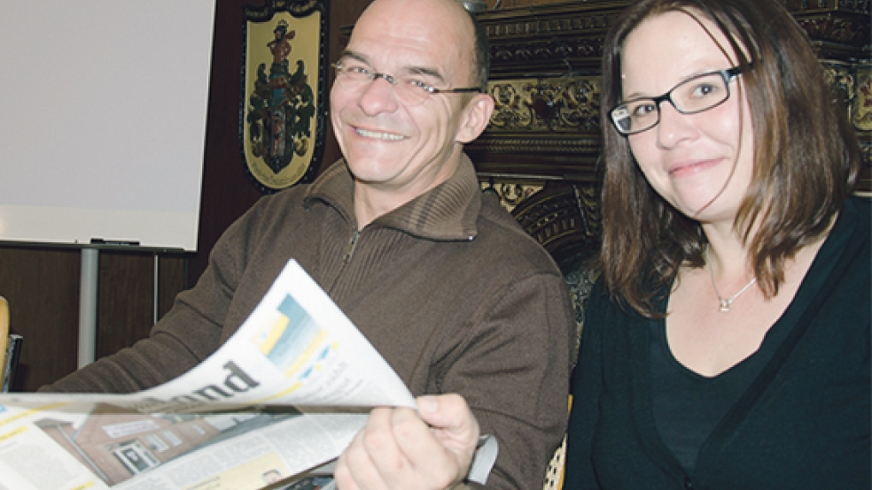 Freuen sich auf Weener - trotz Konflikten mit der KVN: Dr. Marcus Oechslen und Kati Junghanns. © Foto: Hanken