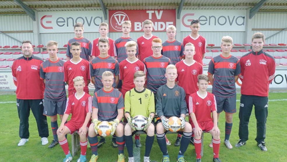 Die B-Junioren des TV Bunde überwintern auf Rang sechs der Ostfrieslandliga. © Foto: privat