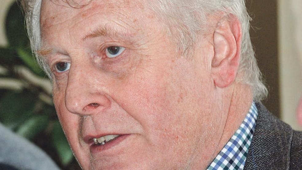 Erich Hinrichs beendet seine Amtszeit als Landvolkpräsident. © Archivfoto: Hoegen