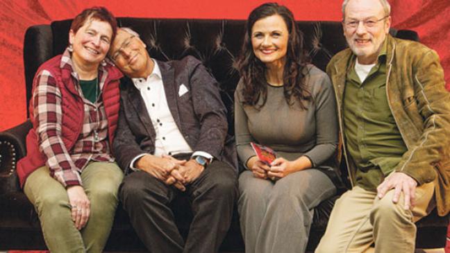 Mit »Wobo«auf dem Sofa