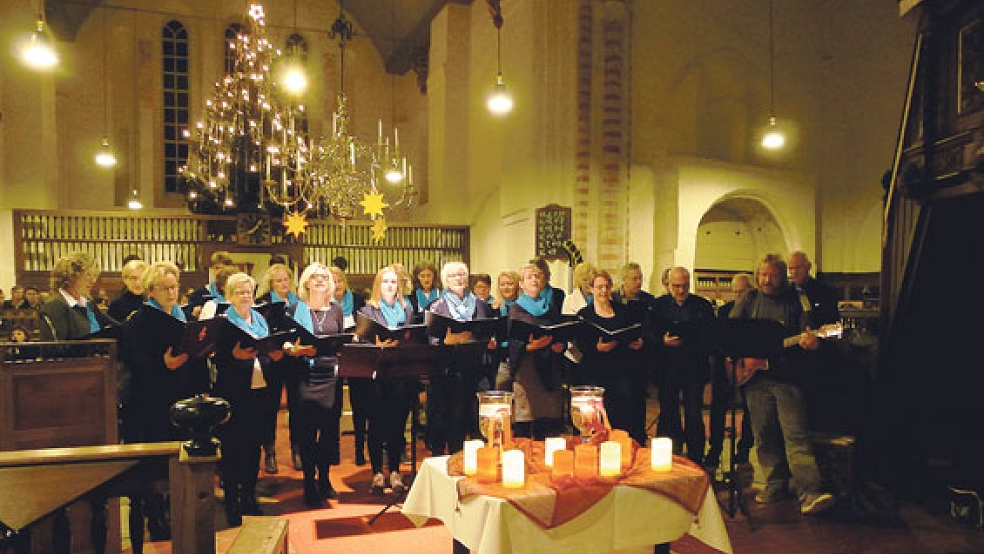 Der Chor »Cantabiles« tritt auch beim Adventskonzert der Bunder Chöre am kommenden Sonntag auf. © Foto: Himstedt