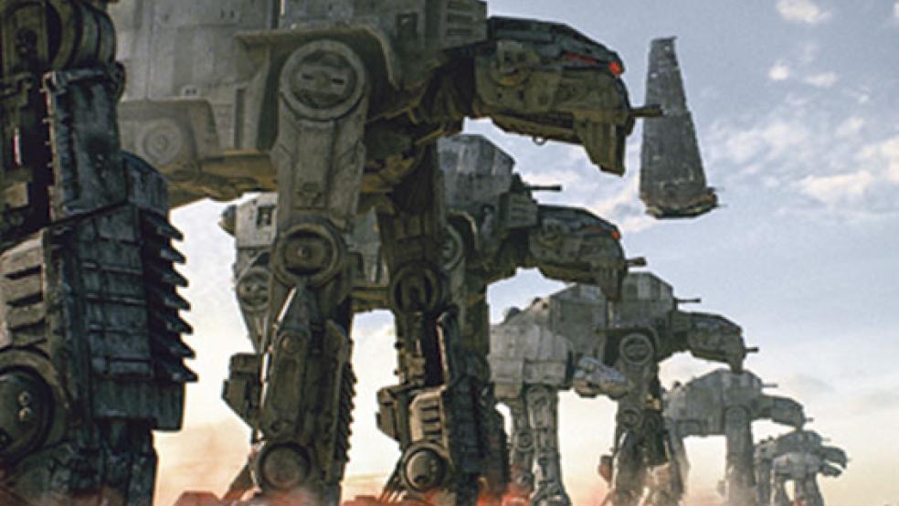 Die »Walker« dürften auch noch den »Star Wars«-Fans früherer Generationen bekannt sein. © Foto: Lucas Films