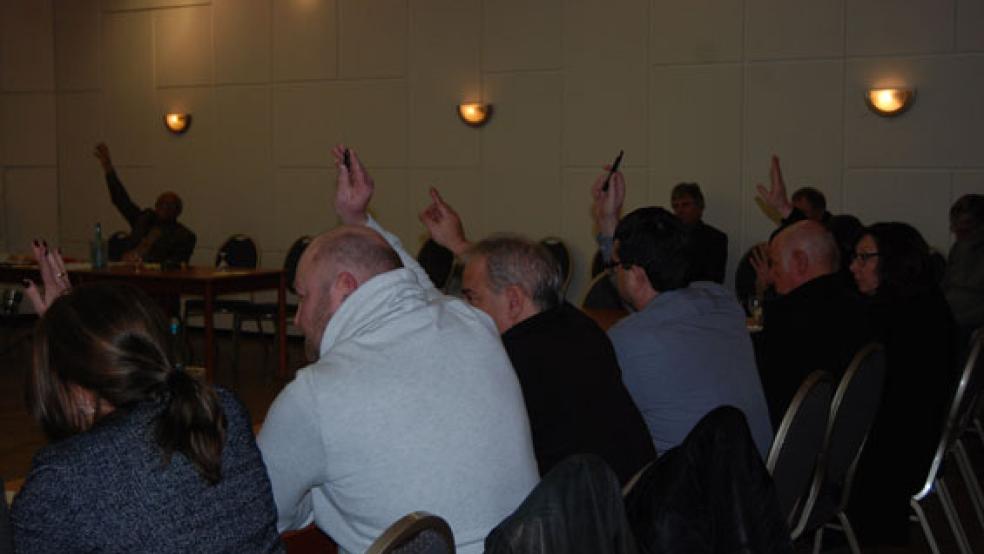 Die Gruppe UGFG, am Donnerstag mit sechs ihrer sieben Mandatsträger im Rat vertreten, konnte eine Änderung der Geschäftsordnung mangels Mehrheit nicht durchsetzen, auch wenn die CDU den Antrag unterstützte. © Archivfoto: Hoegen