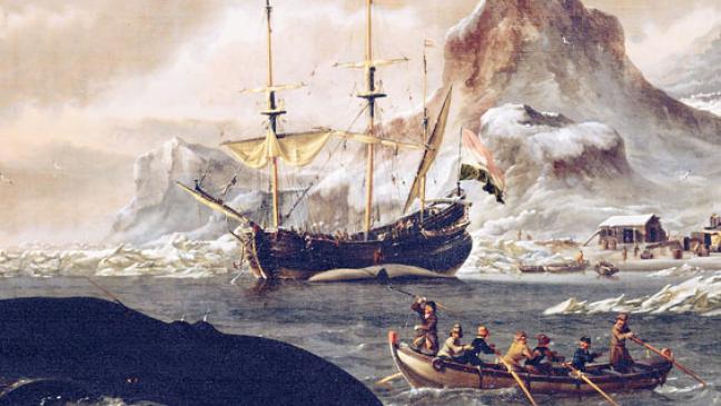 Borkumer auf Walfang