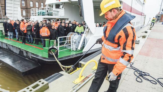 Nach elf Jahren wieder erste Schleusung