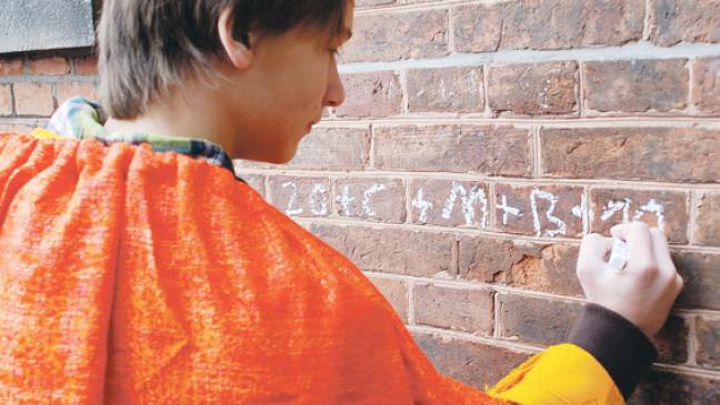 Kinder sind aktiv für Kinder in Not