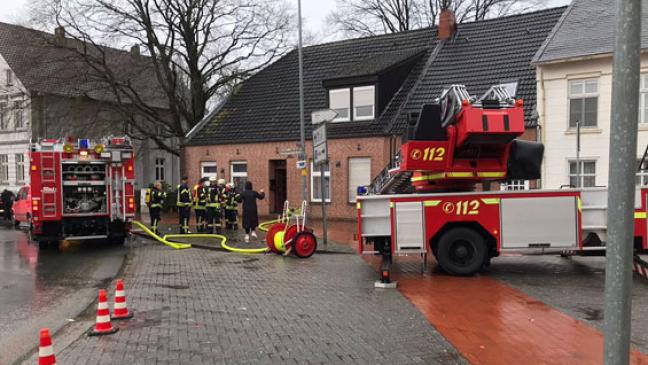 Schornsteinbrand in Leer