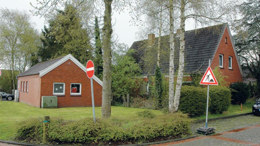 Durch den Abriss des leerstehenden Hauses am Kellingwold und der Kleiderkammer »Kallimero« an der Ecke zur Birkenstraße wird Platz für das Projekt geschaffen. © Foto: Szyska