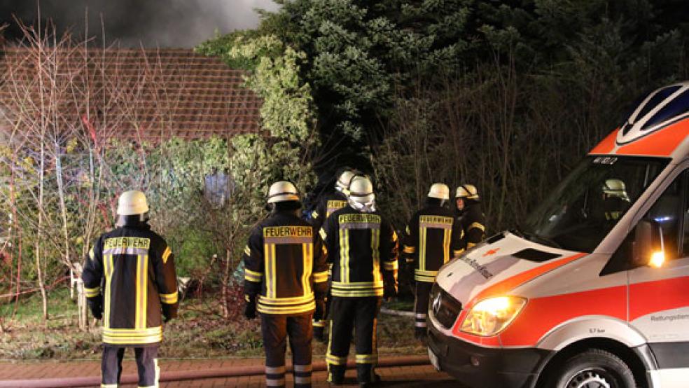 Bei einem Brand in Idafehn am späten Sonntagabend ist eine 66-jährige Frau ums Leben gekommen. © Foto: Loger