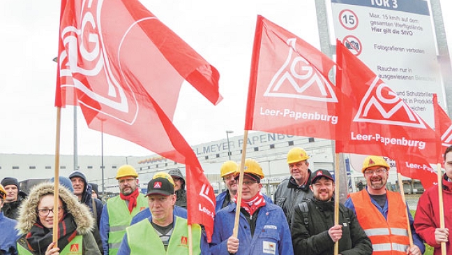 Weitere Streiks in Leer und Papenburg