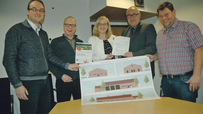 Fördergeld für Mehrzweck-Bau