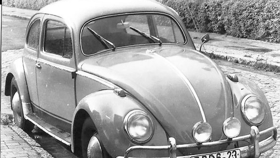 Viel Herzblut vergoss Peter Keil, um den alten Käfer wieder vorzeigbar zu machen. © Fotos: privat