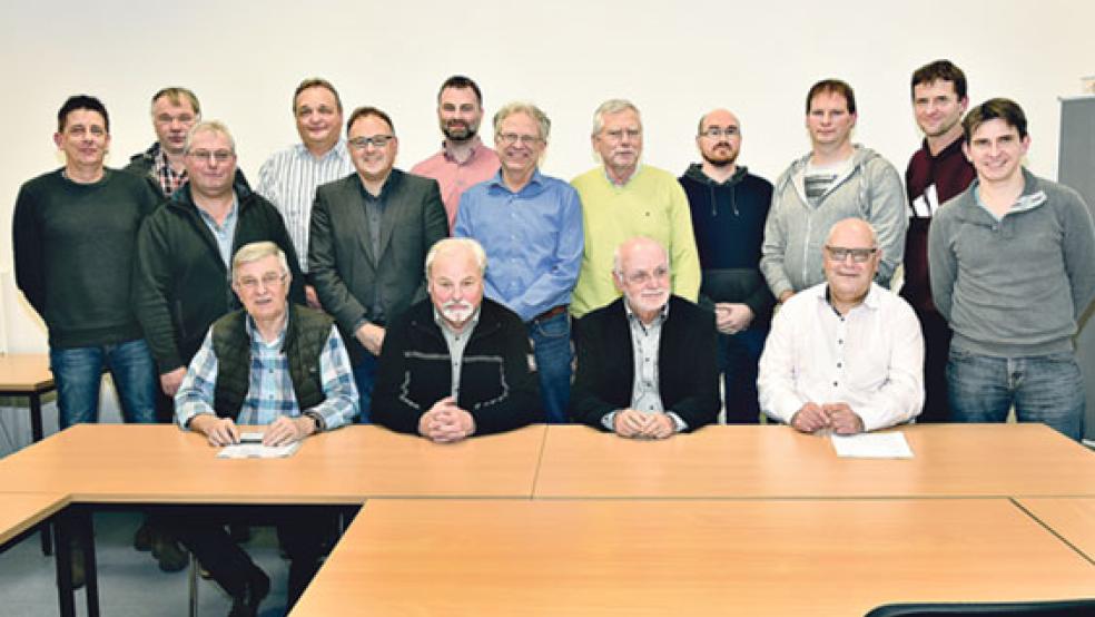 Das Foto zeigt den Ausschuss für Sportstättenförderung und die Delegierten der einzelnen Vereine. © Foto: privat