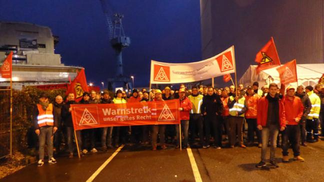 Kraftvolles Zeichen der Entschlossenheit