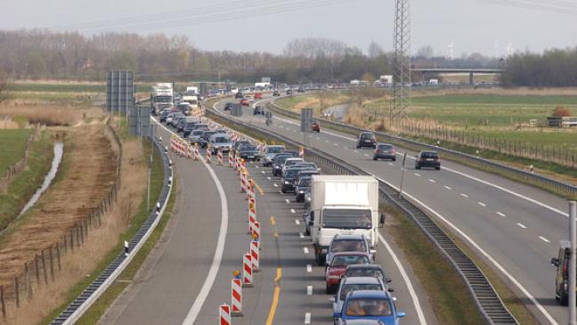 Behinderungen auf der Autobahn 31