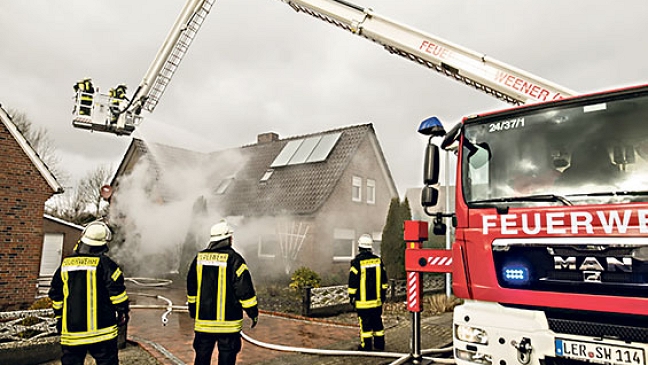 Hoher Sachschaden bei Brand in Weener