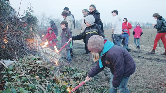 Strauchabfälle abgeben