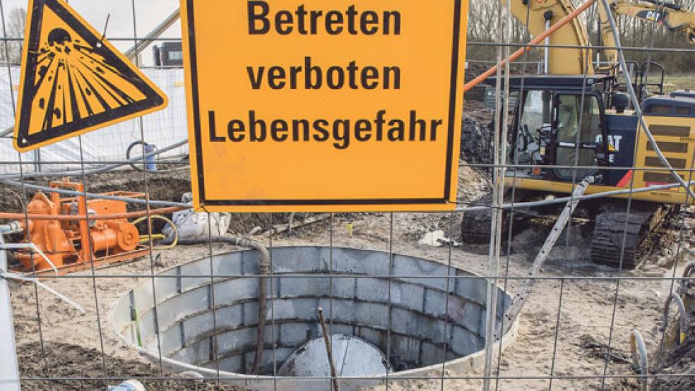 Der Fundort an der Württemberger Straße. © Foto: Hasseler