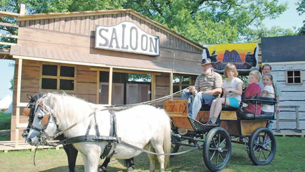 Als Westernlager präsentierte sich das »My Camp« der Freien evangelischen Bibelgemeinde Boen bereits 2009. Bei der elften Auflage zu Pfingsten wird das Motto wieder aufleben. Erwartet werden erneut rund 150 Kinder im Alter von neun bis zwölf Jahren. © Foto: RZ-Archiv