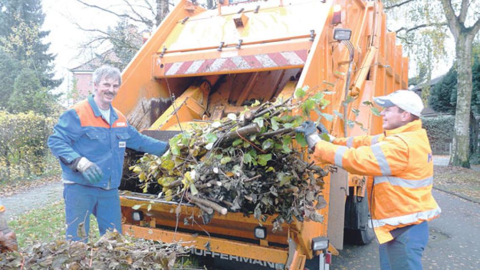 Der im Garten anfallende Baum- und Strauchschnitt wird ab dem 5. März wieder kostenlos abgeholt. © Foto: Landkreis Leer