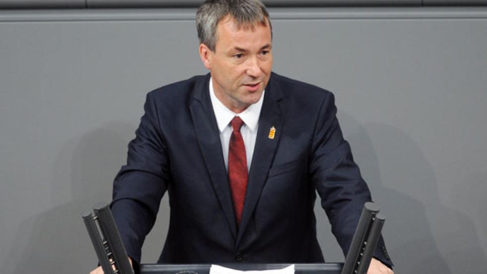 Der SPD-Abgeordnete Johann Saathoff aus Pewsum hat mit seiner Rede im Bundestag ein großes Medienecho ausgelöst. © Archivfoto: Deutscher Bundestag / Achim Melde