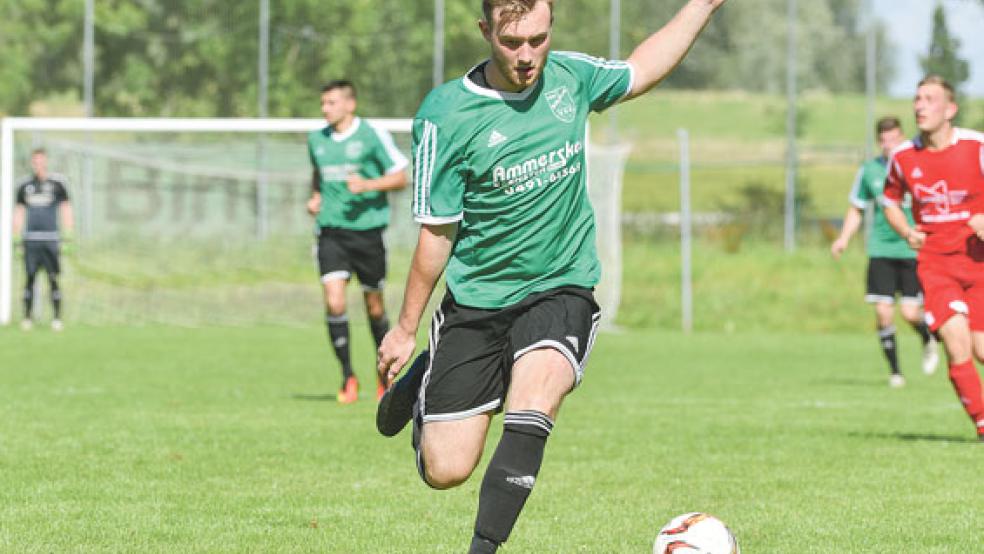 Der starke Patrick Hinderks erzielte zwei Treffer für seine Mannschaft. © Archivfoto: Bruins