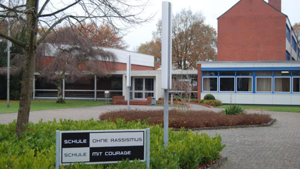 Auch an der Oberschule an der Wiesenstraße in Weener will der Landkreis Leer investieren. © Foto: Hoegen