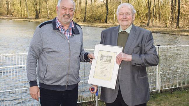 Ehrung für »Mann der ersten Stunde«