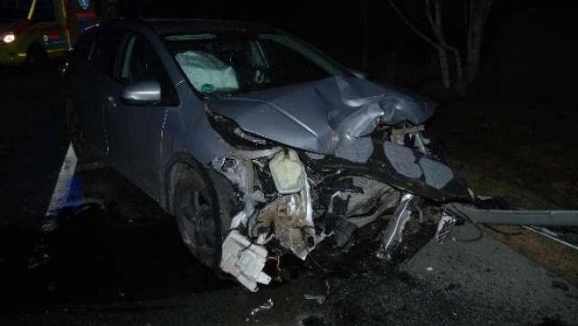 Betrunkener fährt ungebremst auf Zugmaschine auf