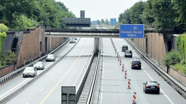 Nur ein Streifen  nach Papenburg