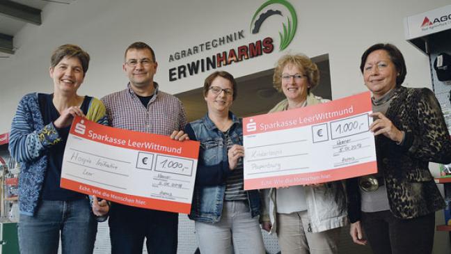 2000 Euro für Hospiz-Initiativen