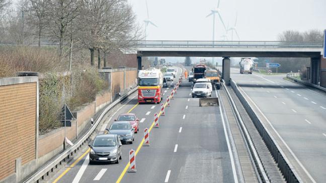 Autobahn 31: Baustelle bis Mitte Juni