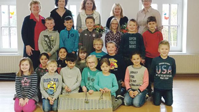 Neues Glockenspiel für Jemgumer Schüler