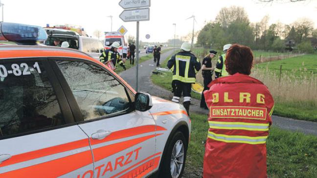 51-jähriger Motorradfahrer stirbt bei Unfall in Nüttermoor