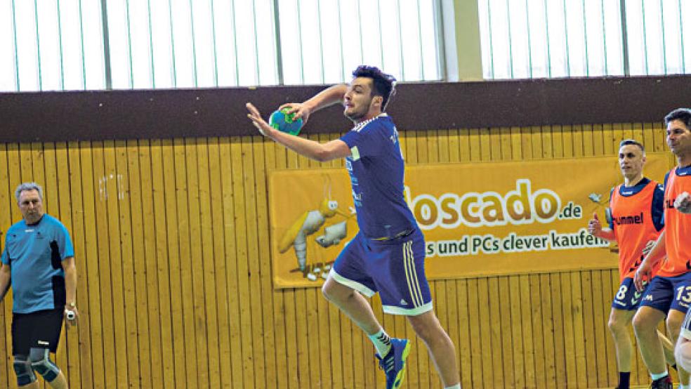 Auch Jan Löning durfte sich mit sechs Treffern in die lange Liste der Holthuser Torschützen einreihen. © Foto: Ostendorp