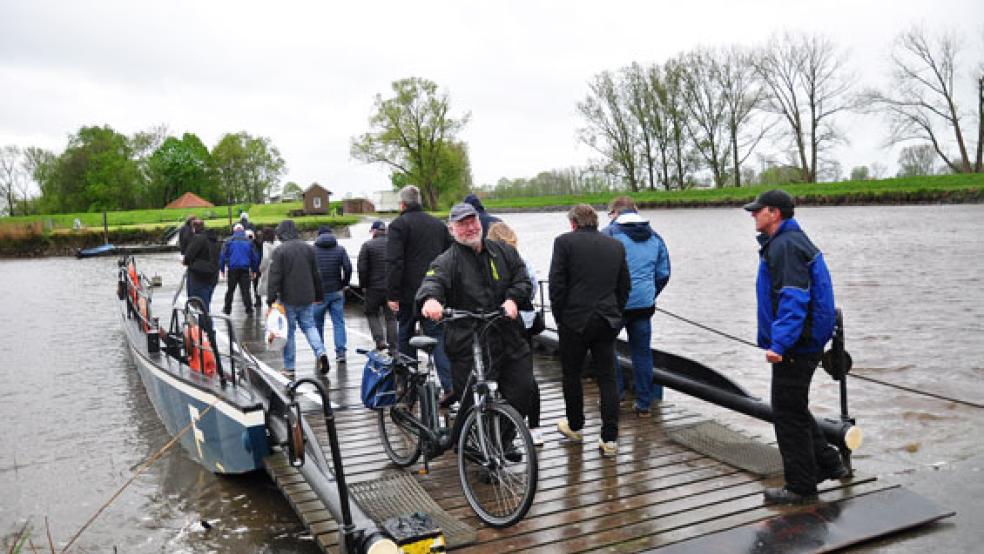 Sie pendelt wieder: Die Pünte zwischen Amdorf und Wiltshausen startete heute in die Saison. © Foto: Wolters