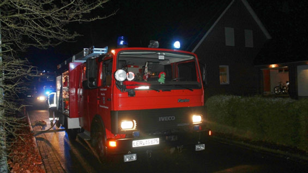 Die Feuerwehr war in der vergangenen Nacht am Krankenhaus in Weener im Einsatz, es war ein Fehlalarm. © Foto: Archiv