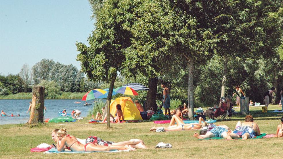 Der Badesee Holtgaste - hier ein Archivbild - überzeugt weiter mit einer »ausgezeichneten« Gewässerqualität. © Foto: Szyska