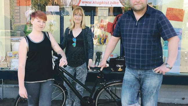 »Mitnanner«-Tombola: Mit Los an den Lenker