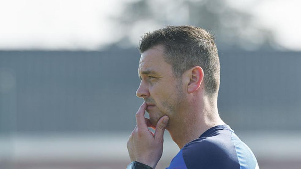 Thomas Dreesmann wechselt zum TuS Weener II. Vorher war er Co-Trainer der ersten Herrenmannschaft. © Archivfoto: Bruins