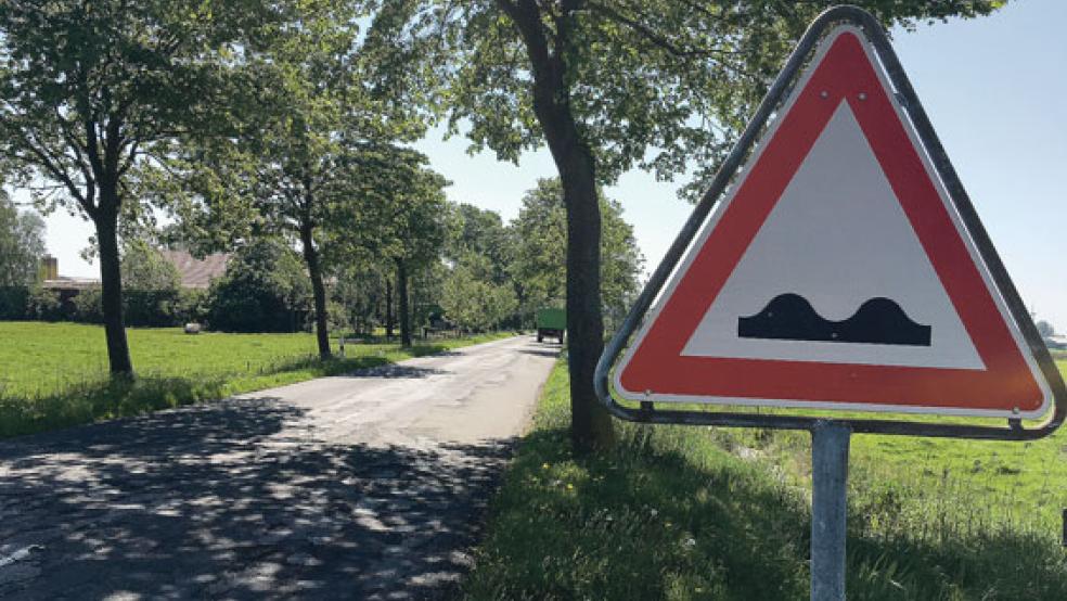 In St. Georgiwold soll ein weiterer Straßenabschnitt saniert werden. Die Bauarbeiten auf der Kreisstraße 35 starten Ende des Monats.  © Foto: Boelmann