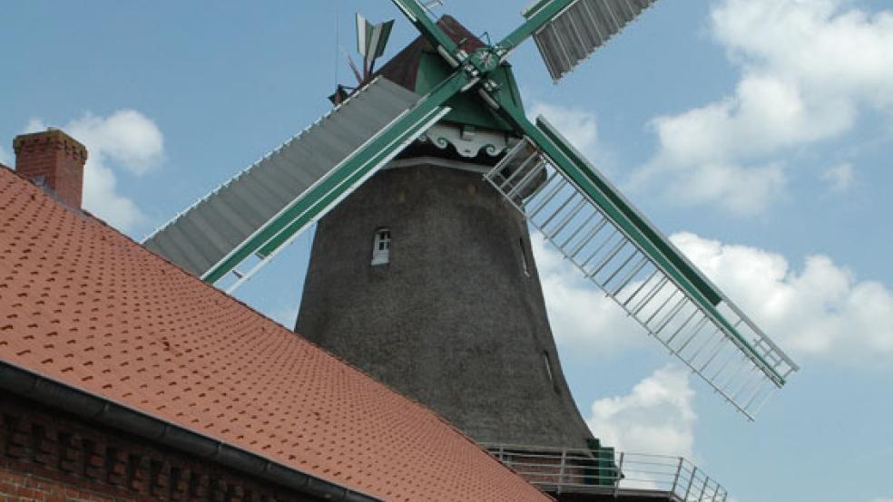 An der Mühle in Jemgum wird am Pfingstmontag ein buntes Programm geboten. © Foto: Szyska