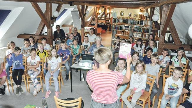 Lesevergnügen für Grundschüler in der Stadtbücherei